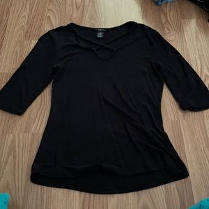 Rue21 V-Neck Mid Sleeve T Shirt